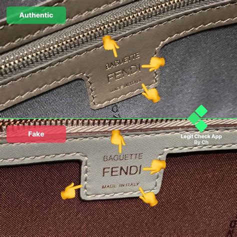 how to spot a fake fendi handbag|fendi authenticity check.